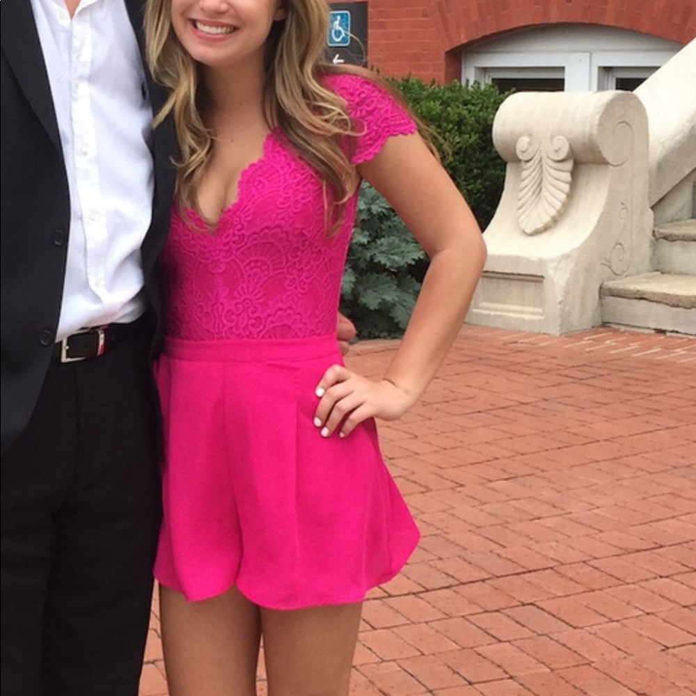Pink Bebe Romper